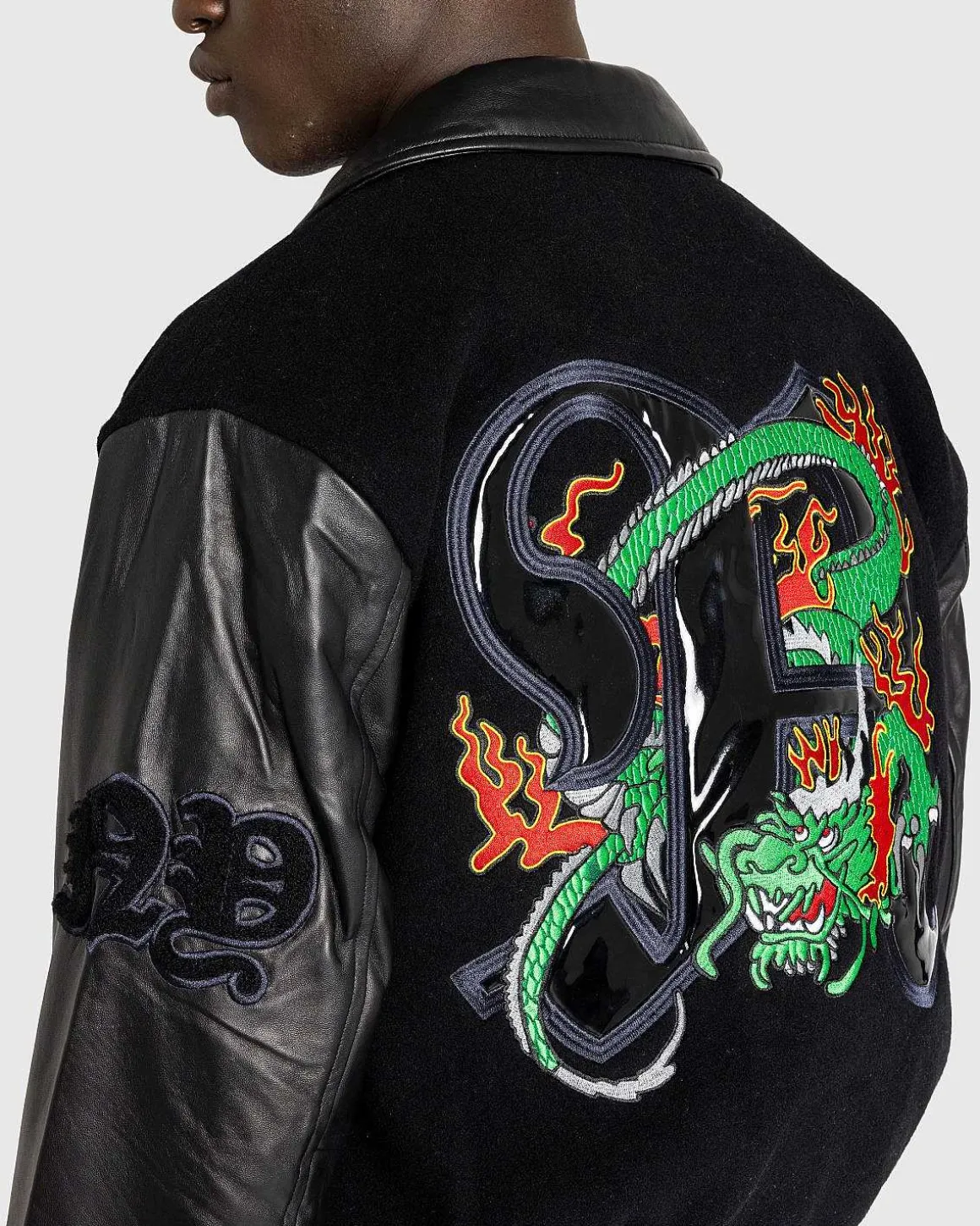 Varsity Jakke Sort
