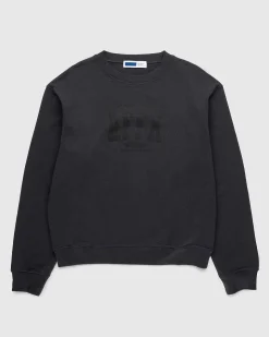 Varsity Sweatshirt Soft Black