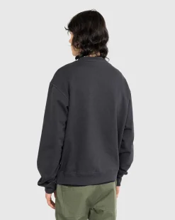 Varsity Sweatshirt Soft Black