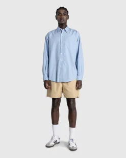 Vasket Finx Twill Big Shirt Sax Blue