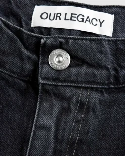 Vast Cut Washed Black Denim