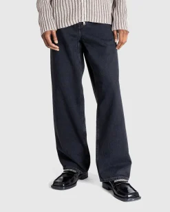 Vast Cut Washed Black Denim