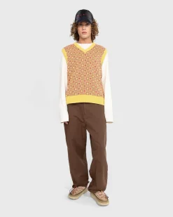V-Hals Sweater Vest Cassis