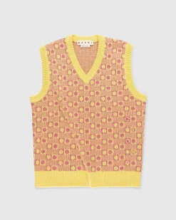 V-Hals Sweater Vest Cassis