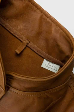 Vintage Menlo Jakke Til Kvinder Brun