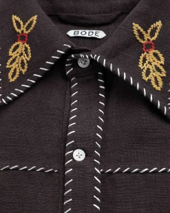 Vis Pony Overshirt Brun