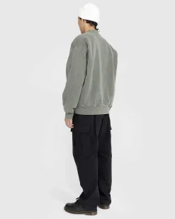 Vista Sweat Bomber Smoke Green