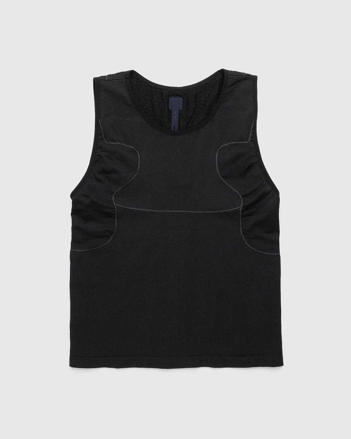 Yovchev Strikket Vest Sort/Gra