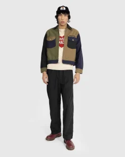 Zip-Up Arbejdsjakke Navy