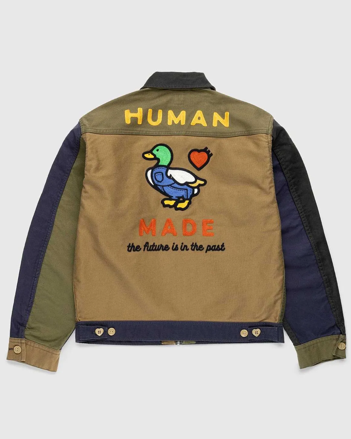 Zip-Up Arbejdsjakke Navy