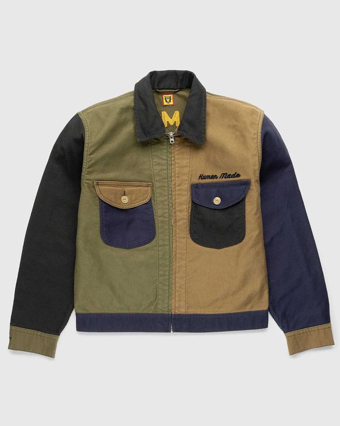 Zip-Up Arbejdsjakke Navy
